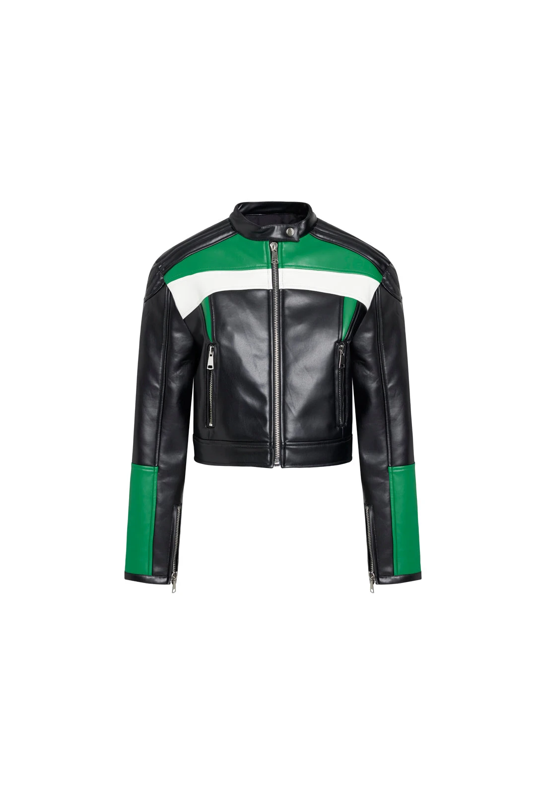 NUEVE BIKER JACKET - GREEN - Image 6