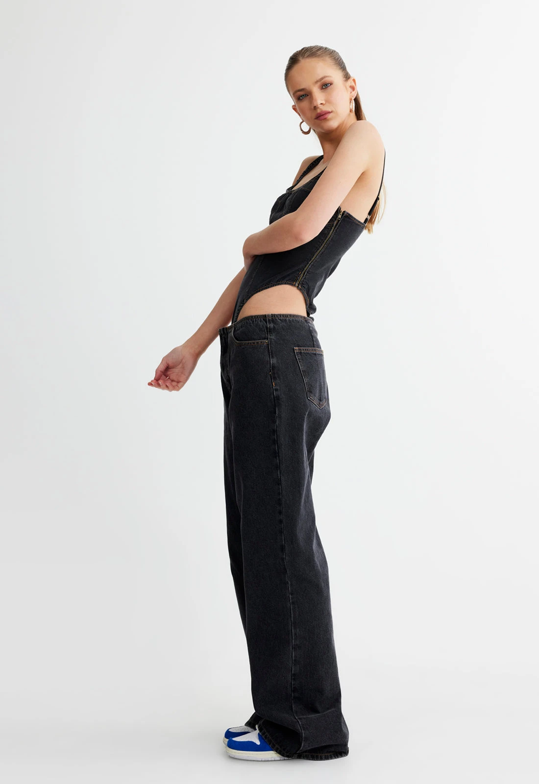 JE TAIME BODYSUIT - CHARCOAL - Image 4