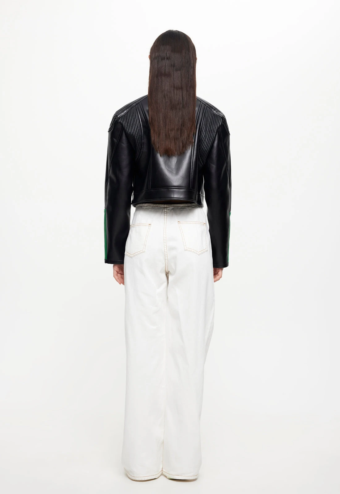 NUEVE BIKER JACKET - GREEN - Image 5