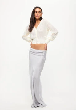 GHAURI KNIT TOP - CREAM