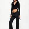 BESSETTE PANT - ONYX