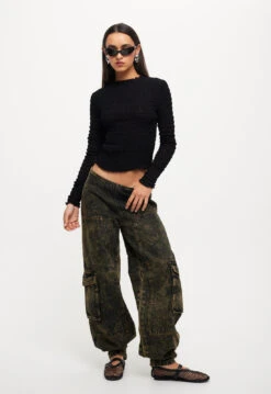 KOURT LONG SLEEVE - ONYX