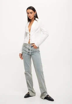 CK TIE TOP - PORCELAIN