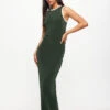 97' MAXI DRESS - FOREST