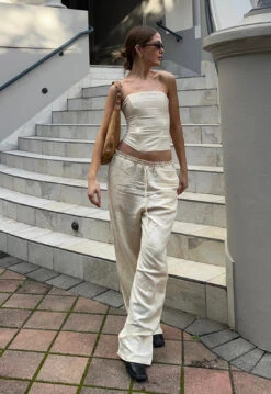 CATALONIA TUBE TOP - OFF WHITE