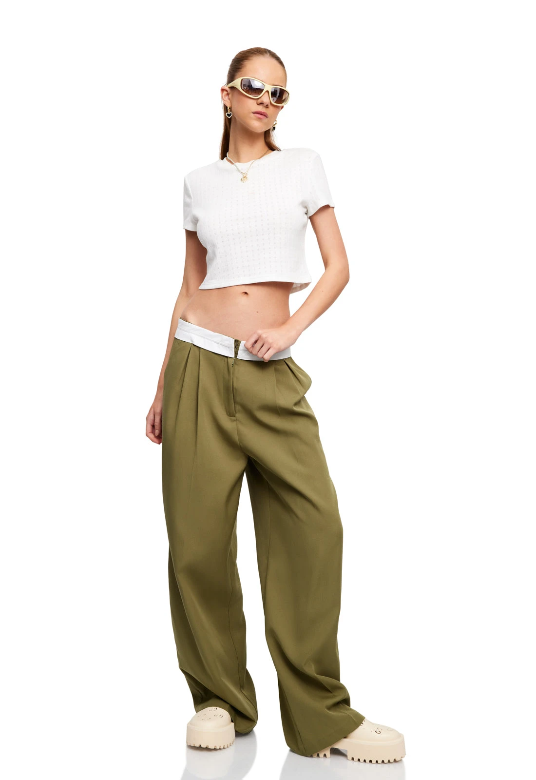 CITY OF ANGELS PANT - JUNGLE GREEN - Image 2