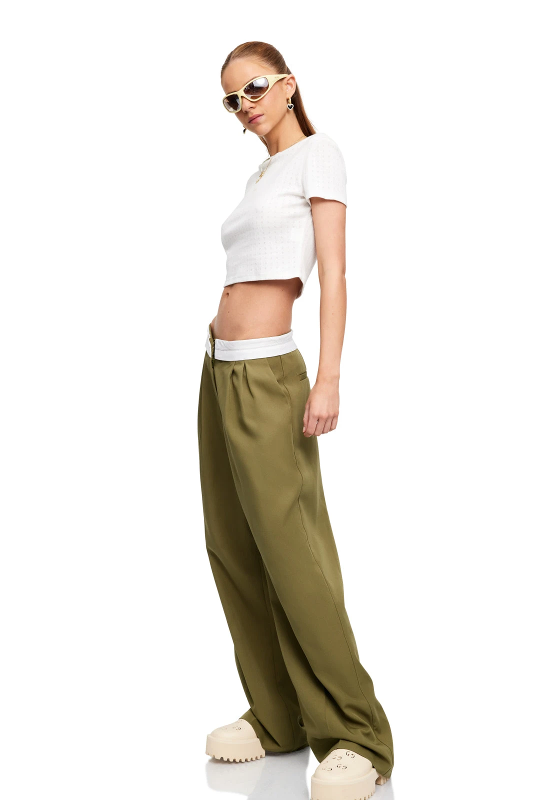 CITY OF ANGELS PANT - JUNGLE GREEN - Image 3